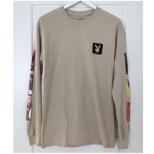 GW x Playboy // NWOT Graphic Long-sleeve Top